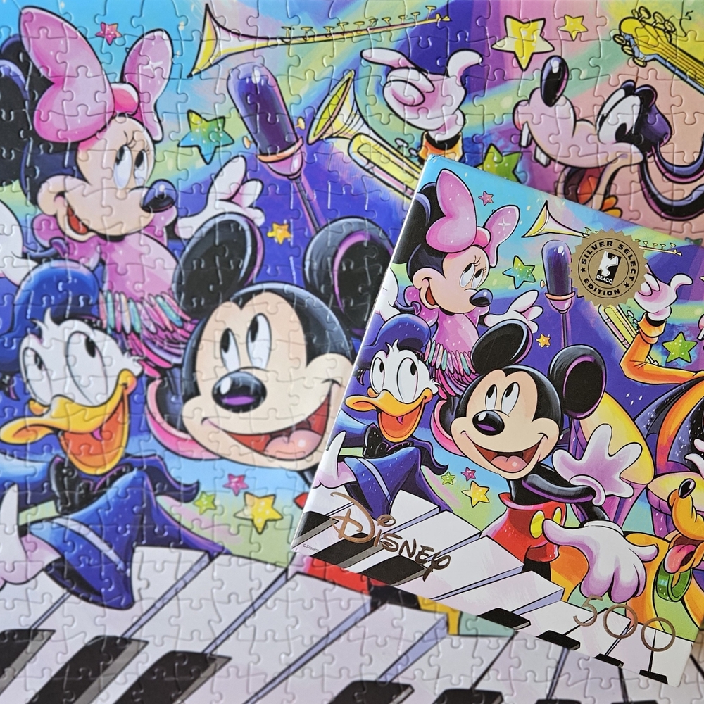 Disney Colorful Character Puzzle, Mickey Puzzle 500 Piece